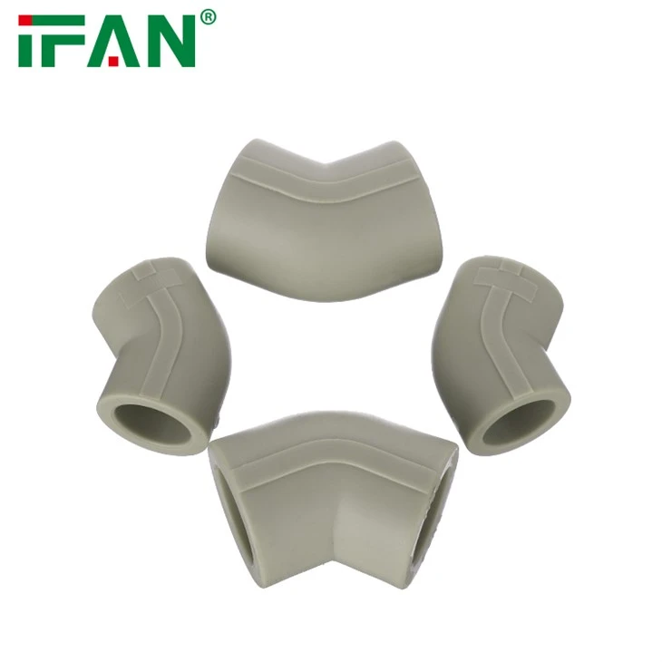 IFAN PPR خاکستری آرنج 45 درجه